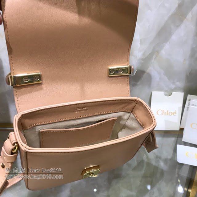 Chloe女包 克洛伊經典C bag小牛皮拼接麂皮包包 Chole手提肩背斜挎包  jjh1213